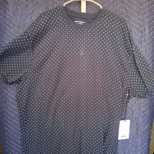 Men's Short Sleeve Navy Dot Tee